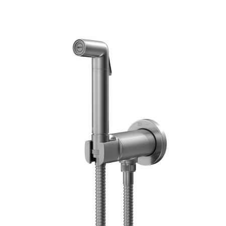 Смеситель Lemark Solo с гигиеническим душем, встраиваемый (LM7171GM), артикул LM7171GM