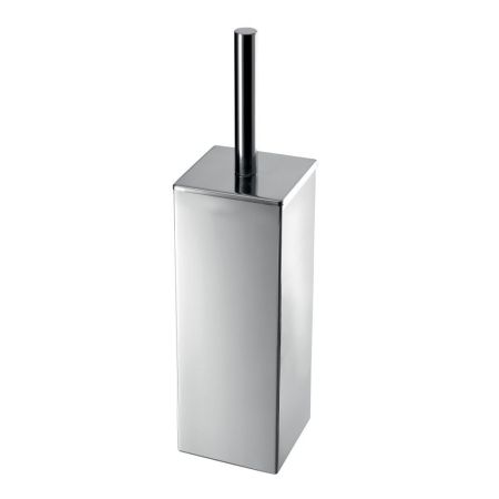 Gedy Teseo, напольный металлический ёрш, цвет хром, артикул 4433(13)