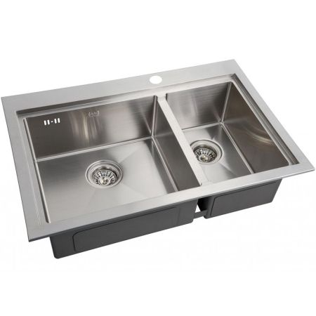 Кухонная мойка ZorG Master ZM R-5278-L Нержавеющая сталь, артикул ZM R-5278-L
