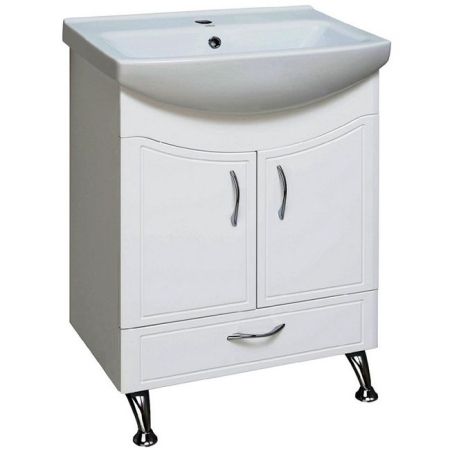 Тумба под раковину Runo Севилья 60 4620750022211 Белая