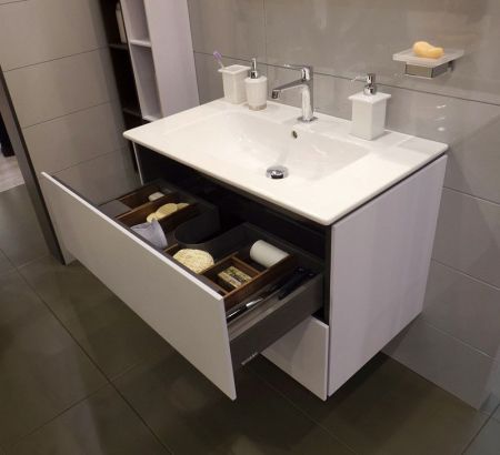 Тумба под раковину Duravit L-Cube 102 LC624208686 подвесная Капучино