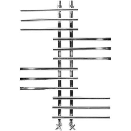 Водяной полотенцесушитель Ника Bamboo ЛБ5 100x70 Хром, артикул ЛБ5 100x70