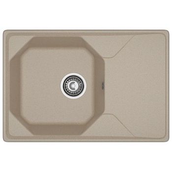 Кухонная мойка GranFest UNIQUE 740L, песочный