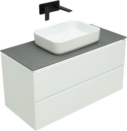 Тумба под раковину Allen Brau Infinity 100 1.21003.WM белый матовый, артикул 1.21003.WM