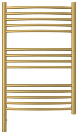 Полотенцесушитель электрический "БОГЕМА 3.0" 800х500 / МЭМ левый (Матовое золото)