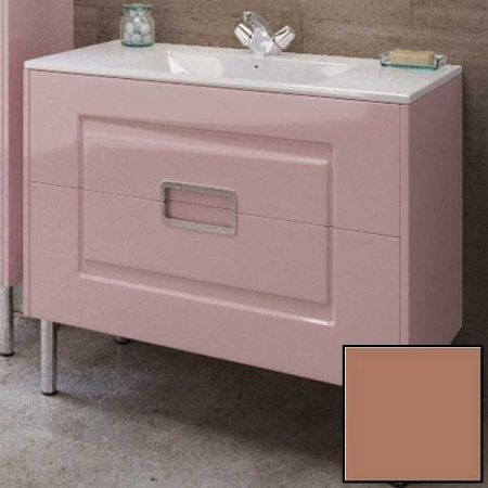 Тумба с раковиной SanVit Мира 75 kmira075 в цвете Ral Капучино, артикул kmira075