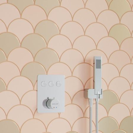 Смеситель термостатический для ванны и душа скрытого монтажа EXCELLENT Krotos AREX.8046CR (хром), артикул AREX.8046CR