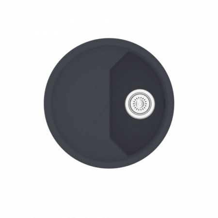 Кухонная мойка KitKraken Stream Graphite 51 Темно-серая