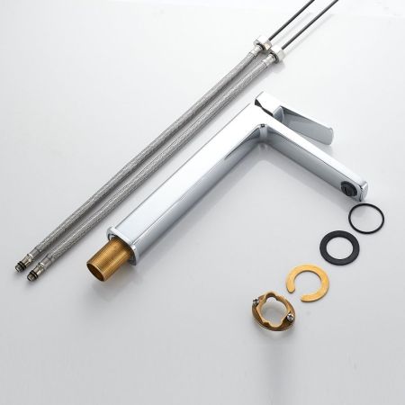 Смеситель для раковины высокий  Raffine F1199, хром, артикул F1199