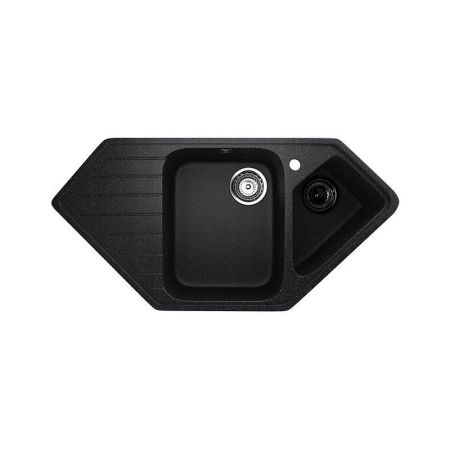 Кухонная мойка Ulgran U-409-308, черный, артикул U-409-308