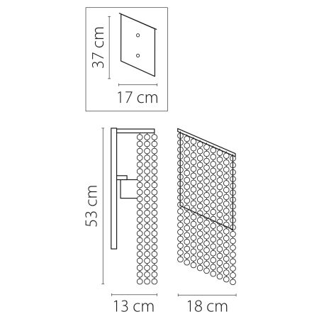 Бра Nuvola Lightstar Premium 709624, артикул 709624