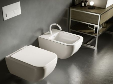 Биде Hatria Bianca Y1V901 Белое