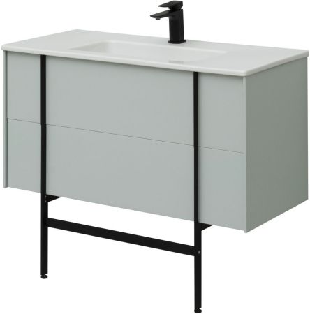 Тумба под раковину Allen Brau Reality 100 1.32007.PWM папирус матовый, артикул 1.32007.PWM