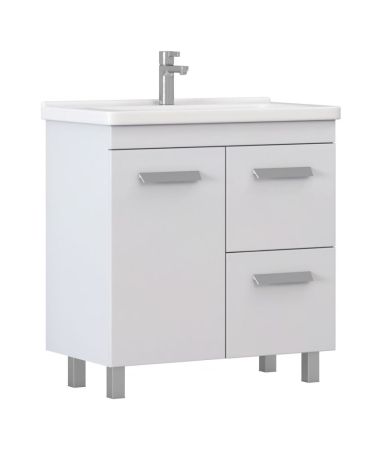 Тумба под раковину напольная VIGO Nova tn.NOV.MIR.80.1D.2Y, 80 см, артикул tn.NOV.MIR.80.1D.2Y