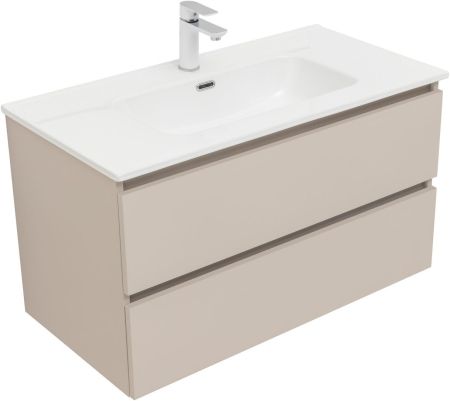 Тумба под раковину Aquanet Вега 2.0 90 бежевый, артикул 00337944