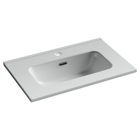 CN7025 Раковина мебельная накладная Компакт (Compact) 610x395x170, цвет белый, артикул CN7025