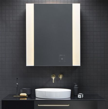 BURGBAD RL40 Зеркало 1000х068х800 мм.,подсветка, Smart-Home-System, 2 розетки, артикул SIJU100