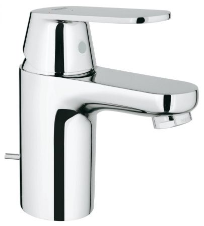Смеситель для раковины GROHE Eurosmart Cosmopolitan с донным клапаном и энергосберегающим картриджем, хром (2337700E) Смеситель для раковины GROHE Eurosmart Cosmopolitan с донным клапаном и энергосберегающим картриджем, хром (2337700E)