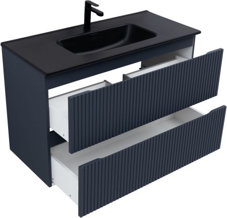 Тумба под раковину Aquanet Джейн (Flat) 100 маренго, артикул 00335431