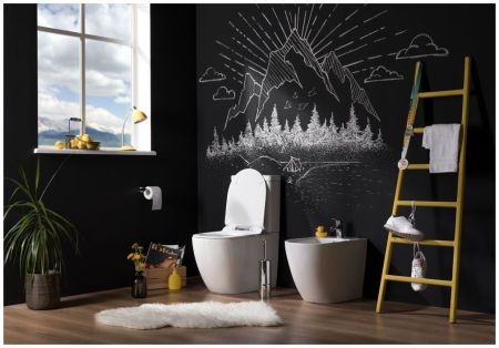 Сливной бачок Aquanet Cetus-C2 BL-102N-TPT