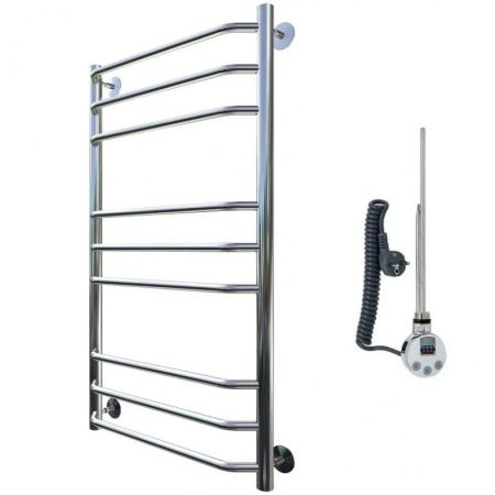 Электрический полотенцесушитель Тругор Браво 3 элТЭН 100x60 Хром, артикул Браво3/элТЭН10060