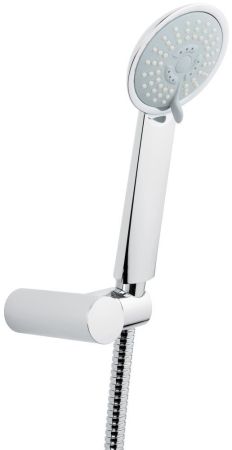 Ручной душ 139: лейка, шланг, крепеж, цвет хром, артикул 139CR