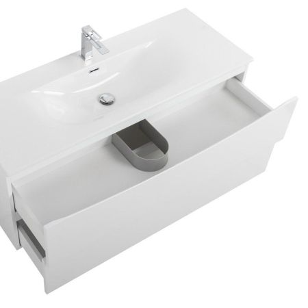 MARINO-CER-N База под раковину подвесная с двумя выкатными ящиками, Rovere Rustico, 1196x460x500, MARINO-CER-N-1200-2C-SO-RR-P, артикул MARINO-CER-N-1200-2C-SO-RR-P