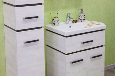 Тумба для раковины Sanflor Техас 60 Н0000001077 Северное дерево, артикул Н0000001077