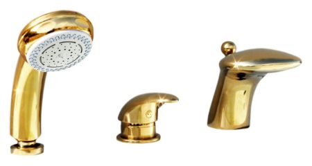 Смеситель на борт ванны Rav Slezak Dunaj D471.5S хром, артикул D471.5S