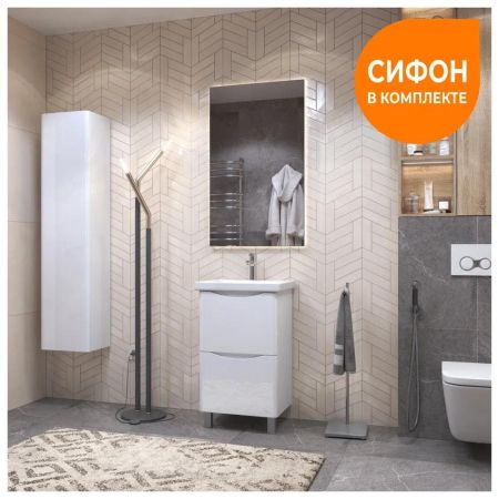 Тумба с раковиной напольная VIGO Glem  321-com, 50 см, артикул 321-com