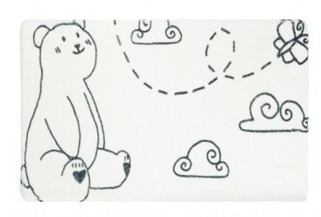 Коврик для ванной комнаты Fixsen Teddy Air 50x80 FX-6001T Белый, артикул FX-6001T