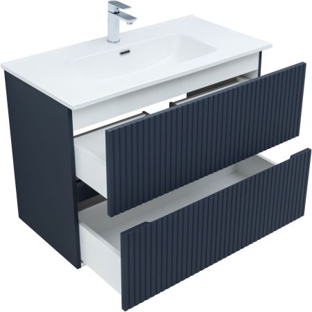 Тумба под раковину Aquanet Джейн 90 маренго, артикул 00313303