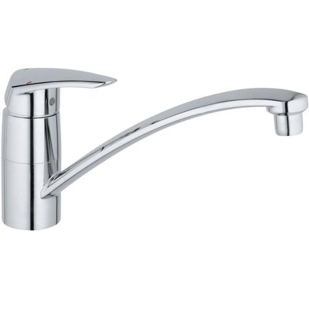 Смеситель для кухни GROHE Eurodisc с низким изливом, хром (33770001), артикул 33770001