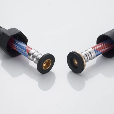 Гигиенический душ со смесителем Rose R1505H-1, черный