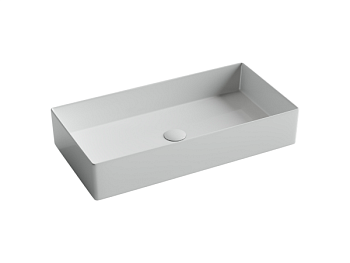 Раковина накладная прямоугольная Элемент (Element) 701x361x130, цвет белый, арт.CN6071