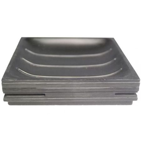 Мыльница Ridder Brick 22150310 Черная, артикул 22150310