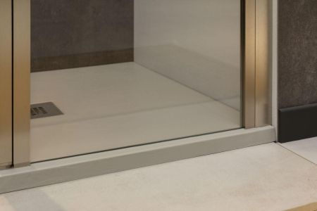 Душевая дверь Allen Brau Priority 120 3.31008.BA серебро браш, артикул 3.31008.BA