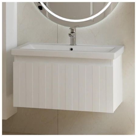 Тумба с раковиной напольная VIGO Finlay 333-com, 80 см, артикул 333-com