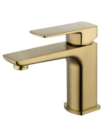 Смеситель для раковины WONZON & WOGHAND EDGE, Брашированное золото (WW-88139003-BG), артикул WW-88139003-BG