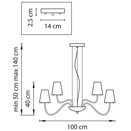 Люстра подвесная Diafano Lightstar 758164, артикул 758164