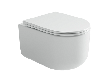 Подвесной унитаз Ульма (Ulma) Безободковый (Rimless)