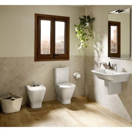 Крышка для биде Roca The Gap 806470004 Белая Крышка для биде Roca The Gap 806470004 Белая