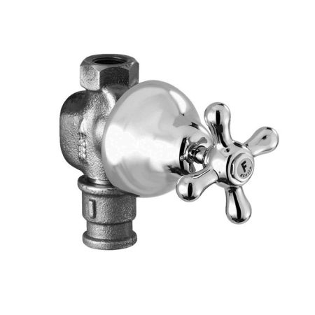 Stella Roma Запорный вентиль 0/156 1/2”, цвет: хром, артикул RM 01103 CR00