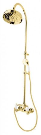 Душевая стойка со смесителем для верхнего и ручного душа CEZARES FIRST-CD, артикул FIRST-CD-03/24-M