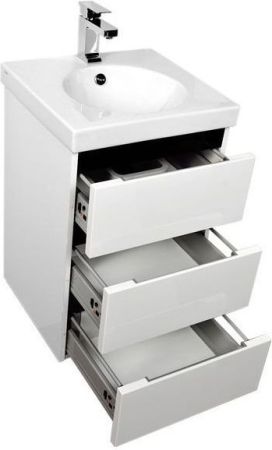 Тумба с раковиной De Aqua Ариетта 50 белый, артикул 00212687