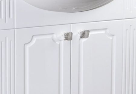 Тумба под раковину Bellezza Кантри 60 4639909000017 Белая, артикул 4639909000017