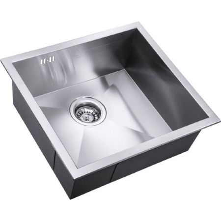 Кухонная мойка ZorG X SH X 4844 Матовый хром, артикул SH X 4844