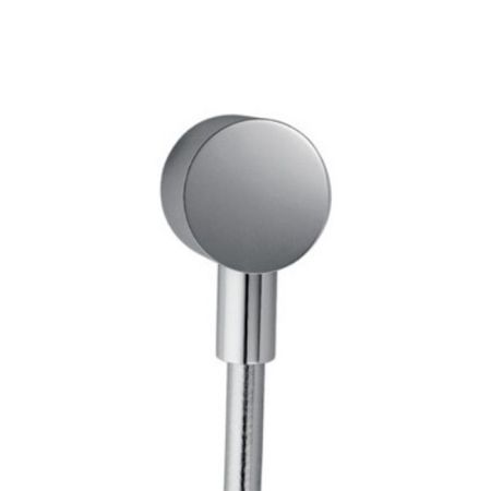 Шланговое подсоединение, Axor, Axor Starck, стандарт подвода воды-1/2", цвет-хром, с клапаном обратного тока воды, артикул 27451000