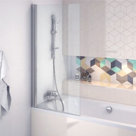 Шторка для ванны EXCELLENT Серия 900 73 см (хром) без полотенцедержателя, артикул KAAC.1619.730.LP