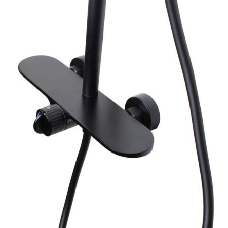 Душевая система Bronze de Luxe ICON 80112CB, черный, артикул 80112CB